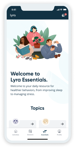 Lyra Health Mobile App Lyra Health