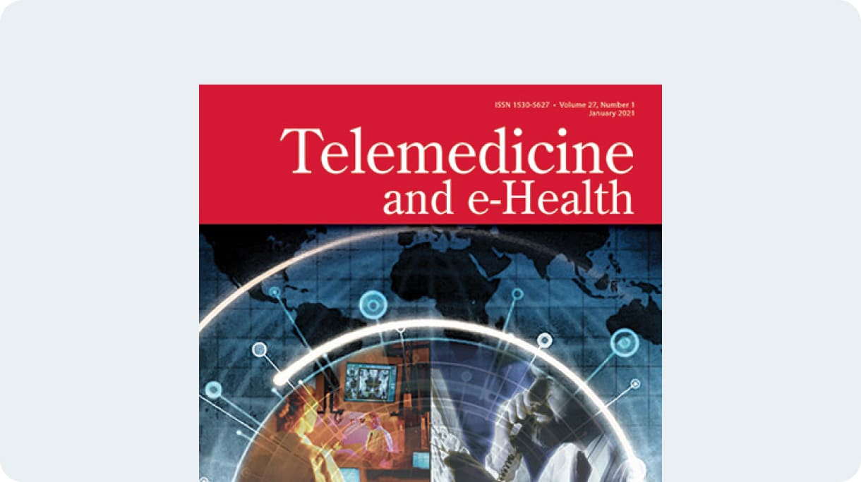 Telemedicine and e-Health cover image